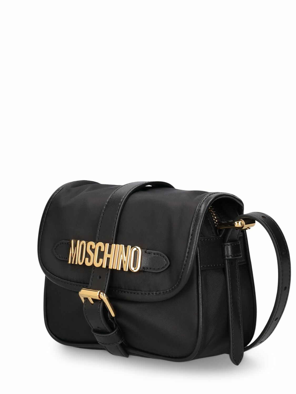 MOSCHINO - Multi-pocket Nylon Crossbody Bag Moschino