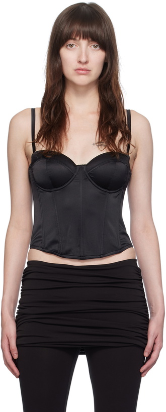 Photo: Fleur du Mal Black Hamptons Corset