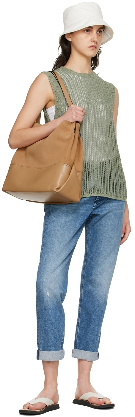 rag & bone Green Riley Tank Top
