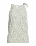 Eleventy Womens Top in Light grey