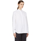 Victoria Beckham White Grandad Shirt