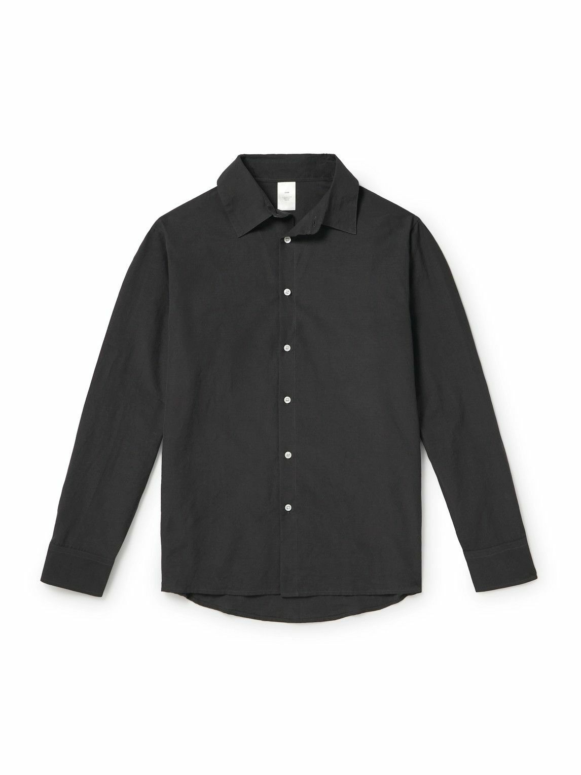 SSAM - Cotton and Linen-Blend Shirt - Gray