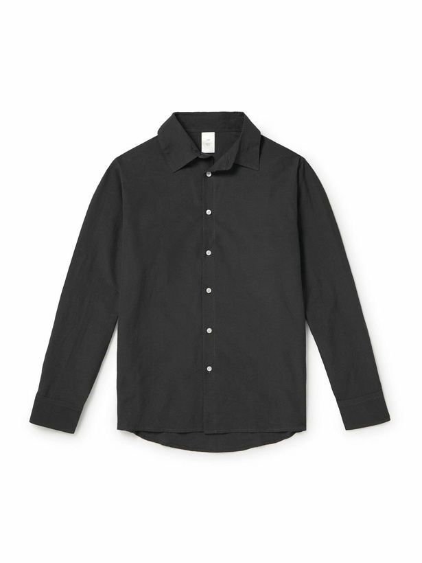 Photo: SSAM - Cotton and Linen-Blend Shirt - Gray