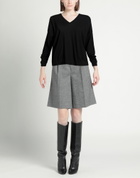 Goes Botanical Womens Sweater in Black