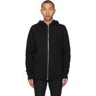 Rick Owens Drkshdw Black Zip Hoodie