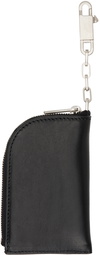 Rick Owens Black Keychain Wallet