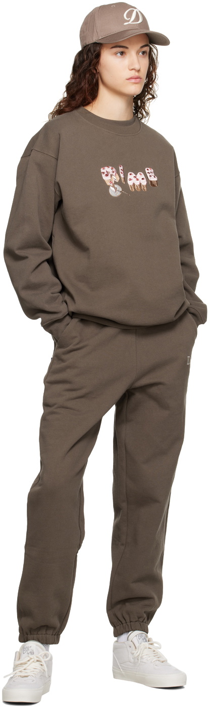 Dime Brown Classic Lounge Pants