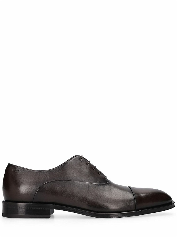 Photo: BOSS - Derrek Leather Oxford Lace-up Shoes
