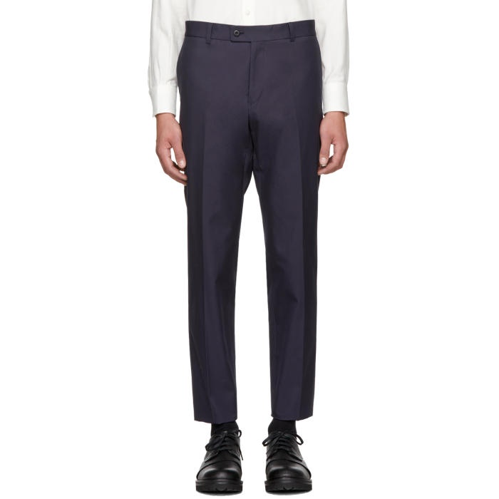 Photo: Childs Navy Classic Cut Trousers