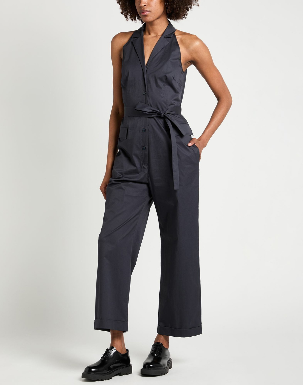 Peserico Womens Jumpsuit Midnight in Blue