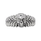 Emanuele Bicocchi Silver Skull Ring