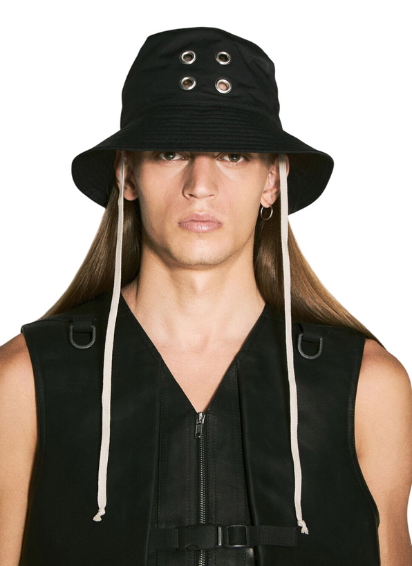 Photo: Rick Owens DRKSHDW Eyelets Bucket Hat