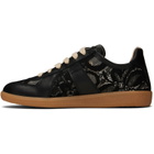 Maison Margiela Black Replica Sneakers