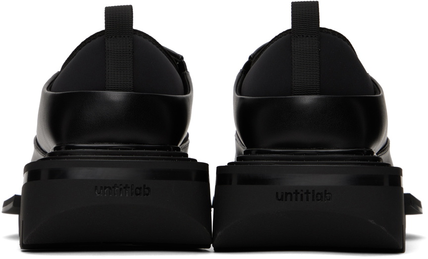 untitlab Black Reel Loafers