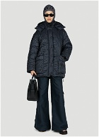 Marc Jacobs - Monogram Quilted Puffer Coat in Black