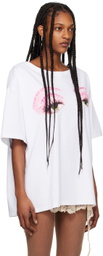 ALL-IN White Allina Eyes T-Shirt