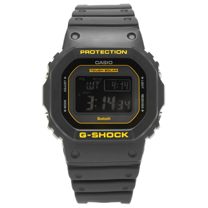 Photo: G-Shock B5600CY Watch in Black/Shock Yellow 