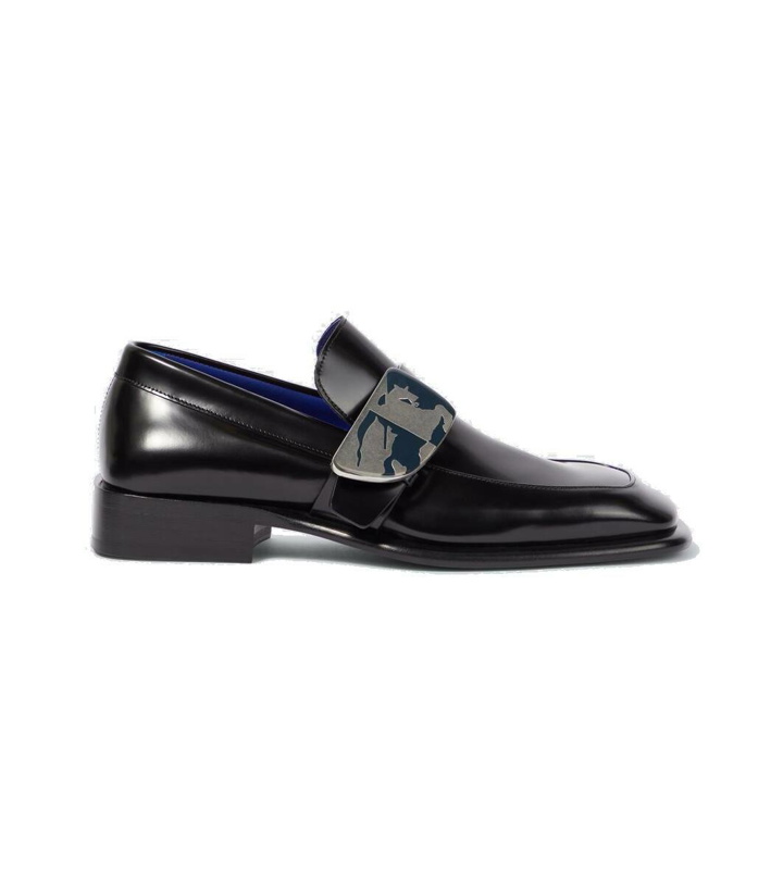 Photo: Burberry Shield EKD leather loafers