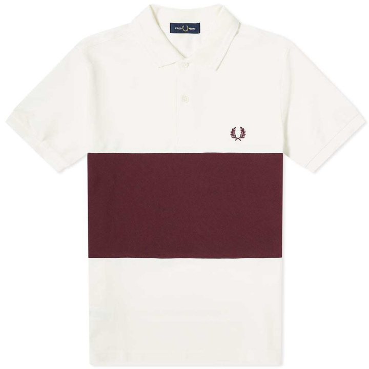 Photo: Fred Perry Authentic Colour Block Polo