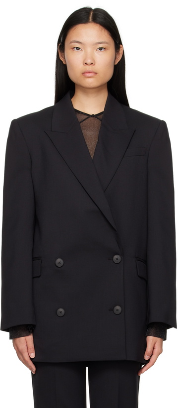 Photo: CAMILLA AND MARC Black Mikhail Blazer