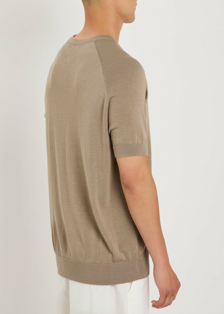 Raith Riera Knit T-shirt Sand