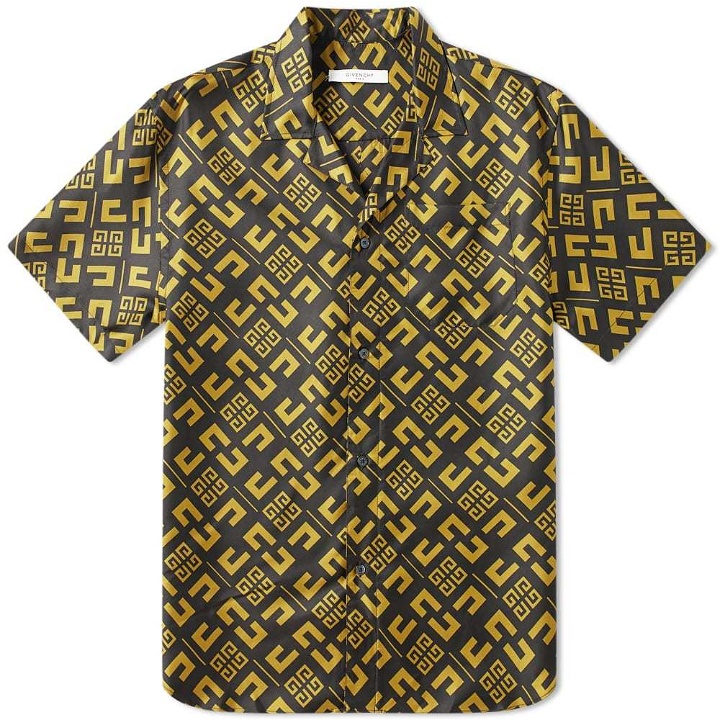Photo: Givenchy Short Sleeve 4G Cubism Shirt