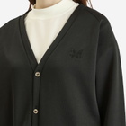 Needles Women's V-Neck Cardigan in Black