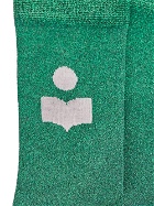 Isabel Marant Lurex Logo Socks