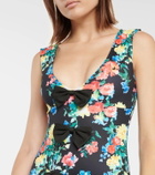 Caroline Constas Gale floral swimsuit