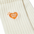 Human Made Men's Pile Sock in White