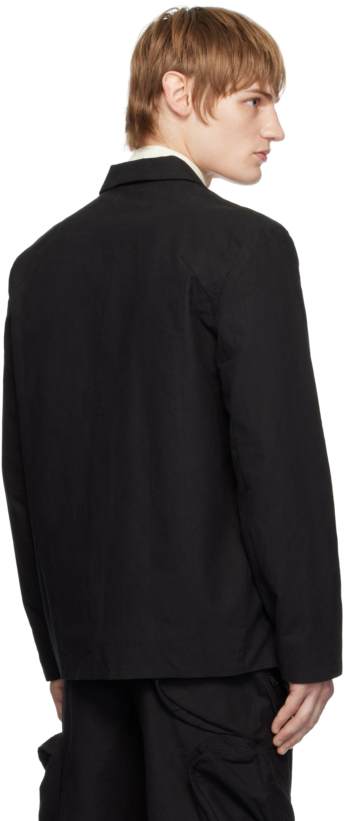 POST ARCHIVE FACTION (PAF) Black 7.0 Center Blazer