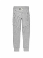 John Elliott - Escobar Slim-Fit Tapered Loopback Cotton-Blend Jersey Sweatpants - Gray