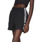 adidas Originals Black 3-Stripe Shorts