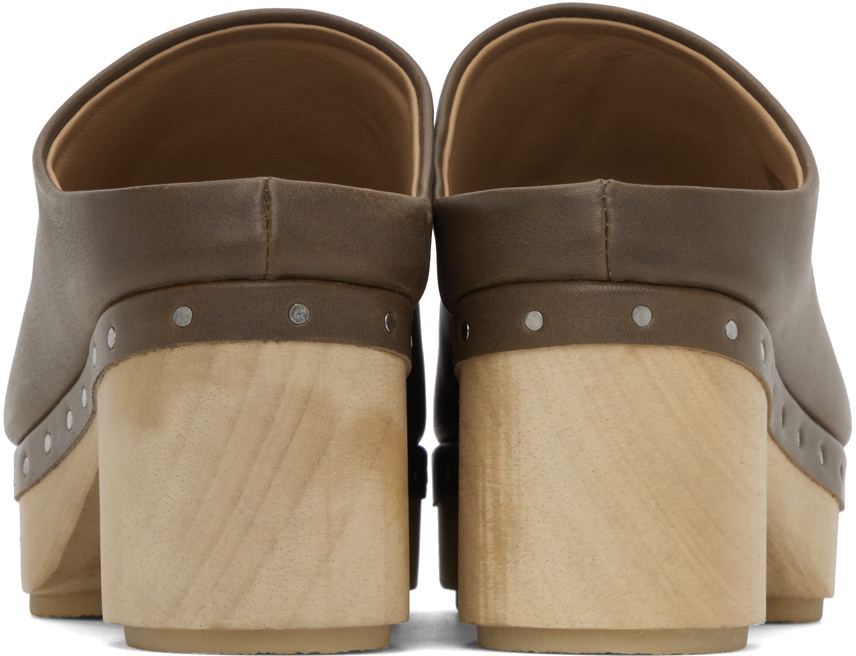 Lauren Manoogian Brown Studio Clogs