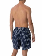 MC2 Saint Barth Man Lightweight Fabric Swim-shorts Lighting With Magnum Marine Print | Magnum Marine Special Edition