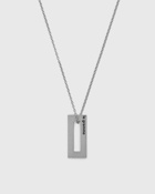 Le Gramme 1.5g Polished And Brushed Sterling Silver Necklace Silver - Mens - Jewellery