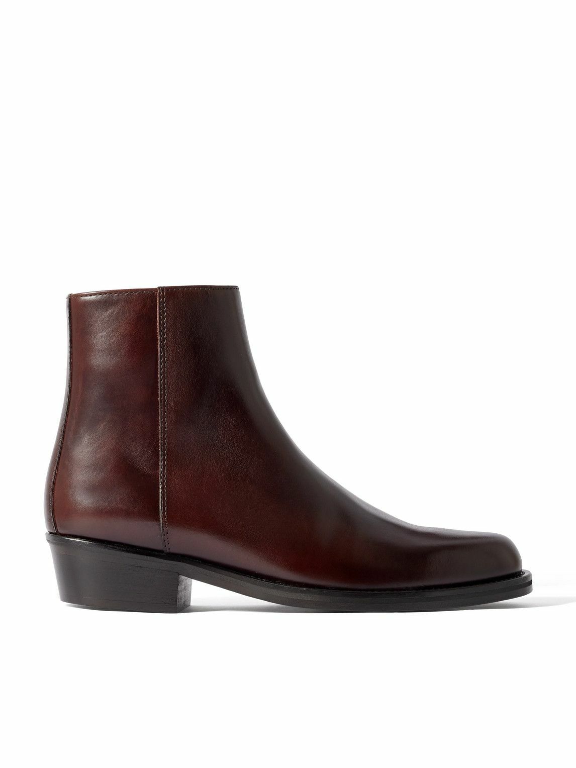 Mr P. - Ollie Leather Boots - Burgundy
