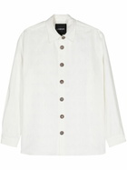 Labrum London White Buttoned-Up Long-Sleeved Shirt