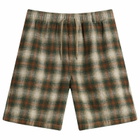 thisisneverthat Men's Beach Shorts in Check