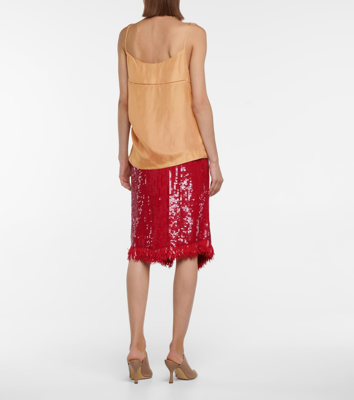 Dries Van Noten Silk satin camisole Dries Van Noten