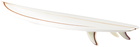 Stockholm (Surfboard) Club White & Brown 'Prospect' Shortboard, 6 ft 4 in