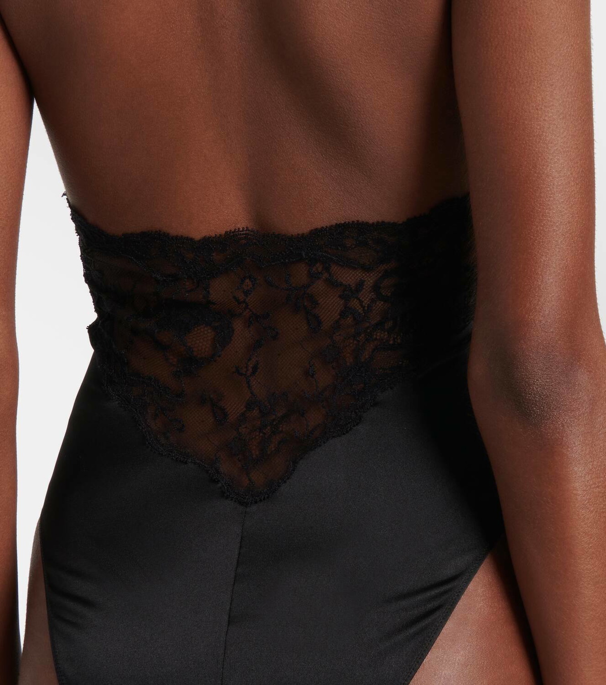 Givenchy Lace and jersey bodysuit