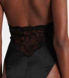 Givenchy Lace and jersey bodysuit