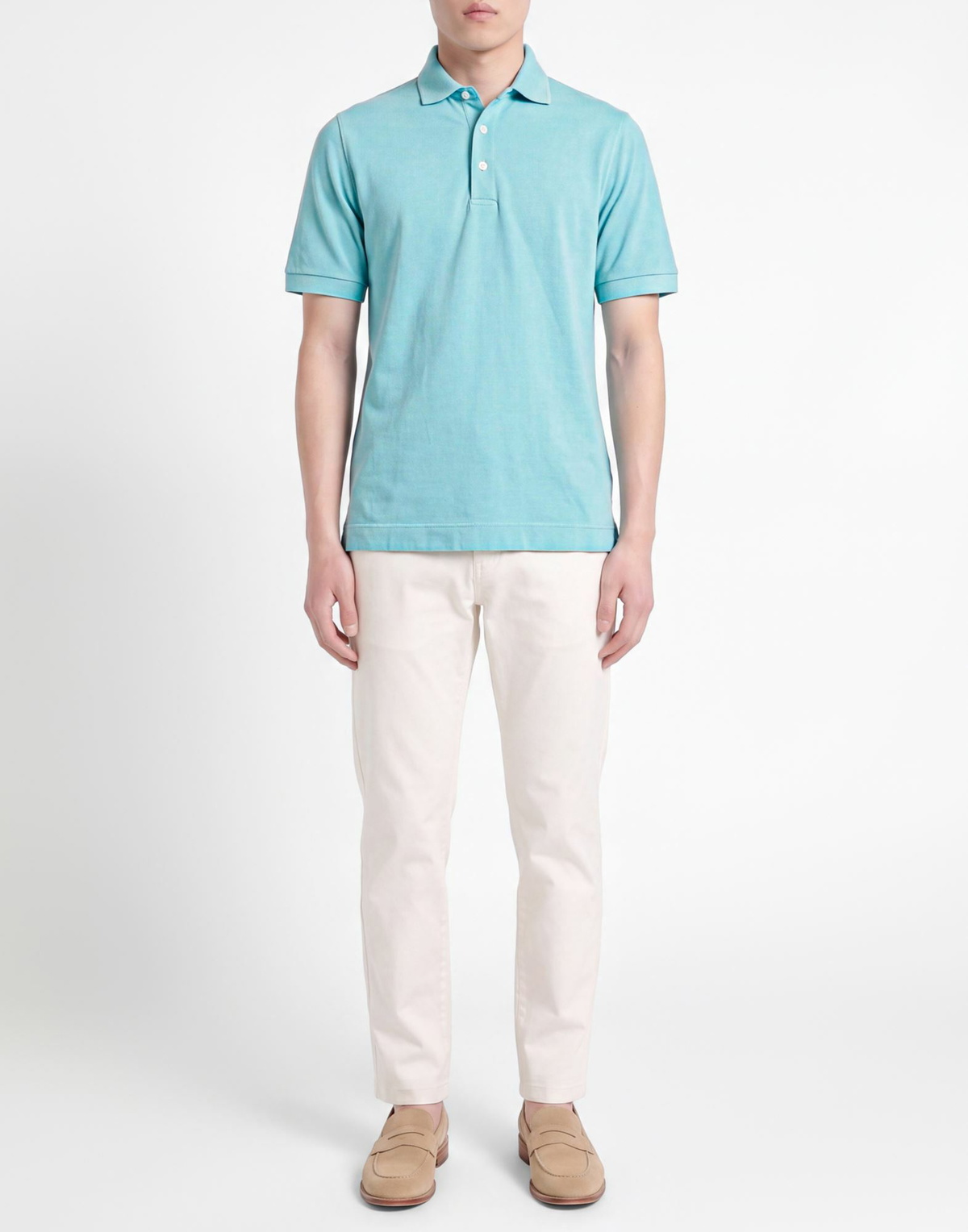 Circolo 1901 Mens Polo shirt Turquoise