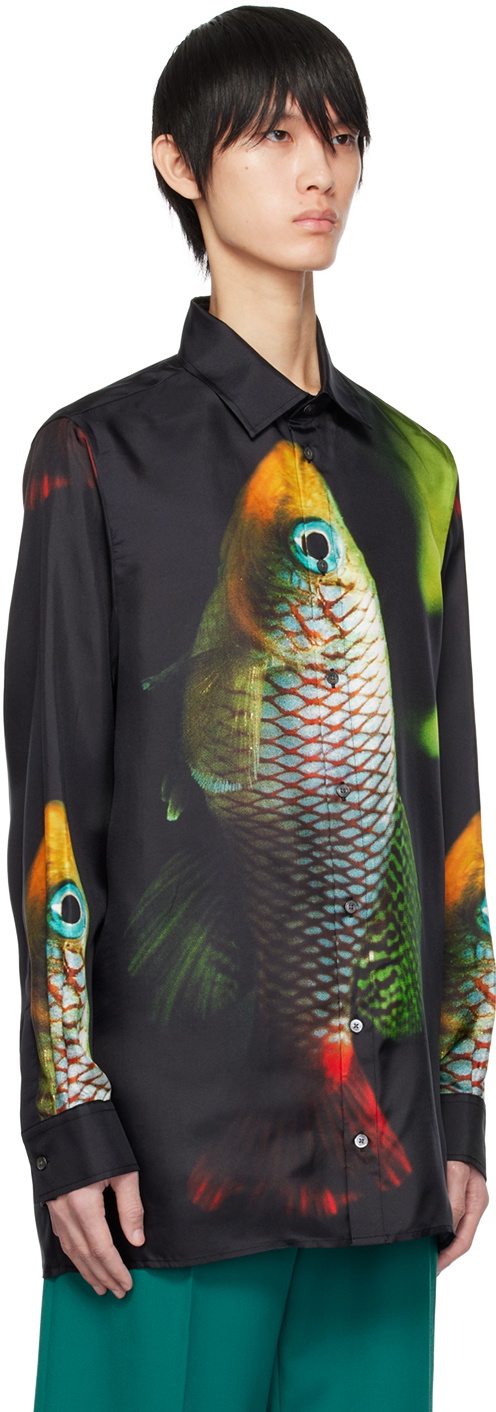 Botter Black Large Fish Shirt