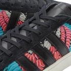 Adidas Campus Next Gen 'Nottinghill Carnival' Sneakers in Core Black