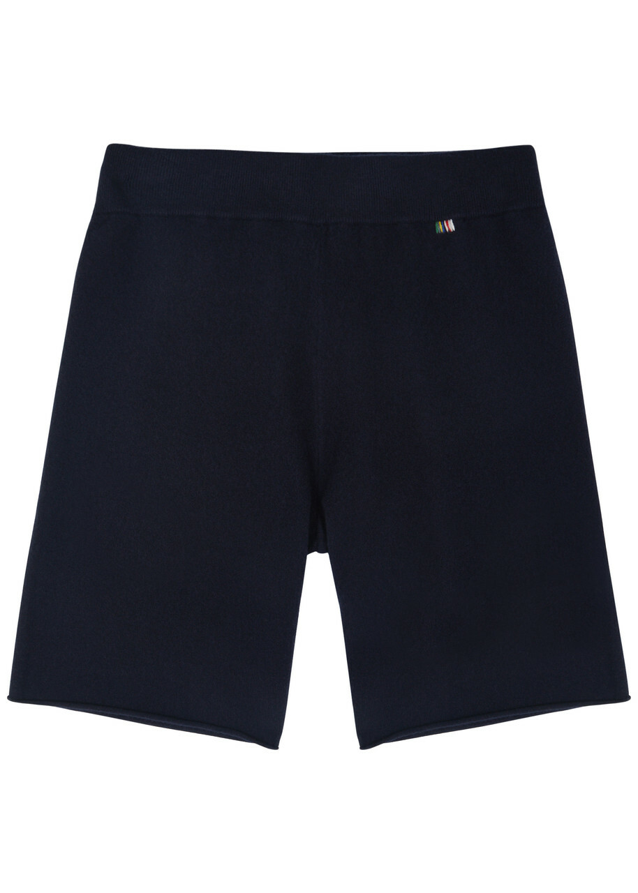 Extreme Cashmere N°240 Laufen Cashmere-blend Shorts - Navy - One Size