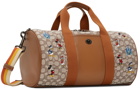 Coach 1941 Brown & Off-White Disney Edition Duffle Bag