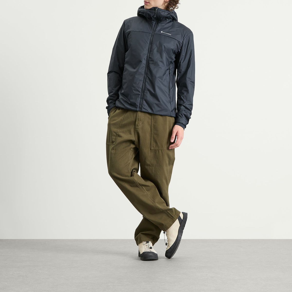 Montane Men's Fortes Lite Insulated Hoodie in Eclipse Blue