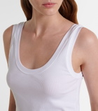 Brunello Cucinelli Monili cotton-blend tank top